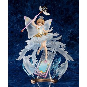 Fingerspielzeug 35 cm Card Captor Sakura Sexy Figur Kinomoto Sakura Sexy Anime Figur Klare Karte Hallo Brand New World Anime Action Figure Spielzeug