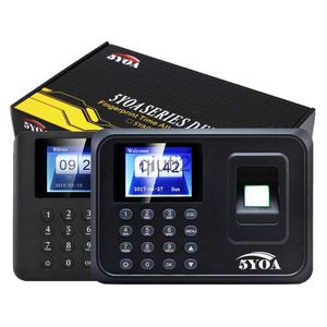 Fingerprint Access Control Biometric Fingerprint Time Attendance System Clock Recorder Employee Recognition Recording Device Electronic Machine x0803