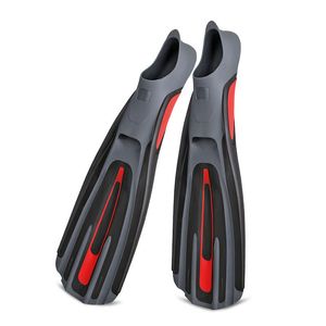 Fins Gloves Professional Swimming Fins Adult Portable Summer Long Silicone Snorkeling Water Sports Equipment Diving Fins 230613