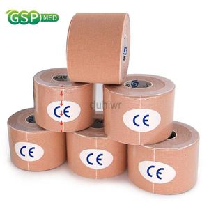 First Aid Supply 5 tailles Kinesiology Tape Athletic Recovery Elastic Adhesive Muscle Doule Relief Galets Gentiers Auprocure Aide Pymnas Bandage D240419