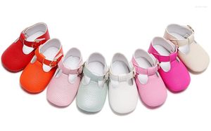 First Walkers 0-18M Baby Girls Mocasines Zapatos sólidos Infant Toddler Soft Sole Cuna Calzado Walker Prewalker Ballet