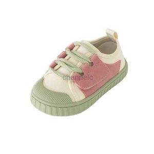 First Walkers 12,5-17 cm marque bébé printemps chaussures 0-6 ans enfants filles garçons chaussures de maternelle Patch mode bébé toile baskets chaussures 240315