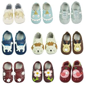 Premiers marcheurs bébé chaussures en cuir de vache souple nés chaussons pour bébés garçons filles infantile bambin mocassins pantoufles premiers marcheurs prewalker 230601