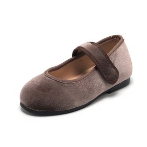First Walkers Girls Shoes para invierno Velvet Herringbone Elegant Mary Jane Casual Kids Sell Size 2135 220830