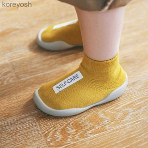 First Walkers Unisex Baby Shoes First Shoes Baby Walkers Toddler First Walker Baby Girl Kids Soft Rubber Sole Baby Shoe Knit Booties Anti-slipL231016