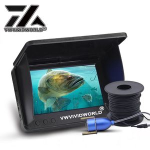 Fish Finder VZb LCD 5043 pouces affichage sous-marin 220 ° caméra de pêche étanche IPS 1080P 9 heures d'endurance Vision nocturne 230825