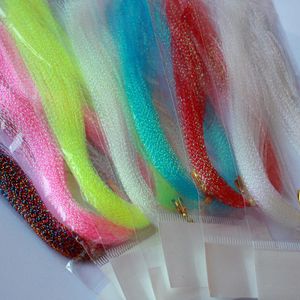 Accessoires de pêche 1pc Crystal Shining String Hook Lure Assist Assist Fly Fishing Tool Luminous Silk Twisted String String Lure Lure Flies Accessoires 230812