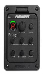 Fishman Pickups Presys 201 préampli EQ TUNER PIEZO Pickup Equalizer System acoustic guitar pickup4412302