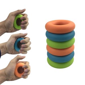 Fitness 30lb 40lb 50lb Strength Hand Grips Muscle Power Training Silicone Easy Carrier Hand Grip Silicorn Ring Exerciser