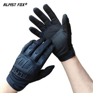 Cinq doigts gants Almst été vélo hommes montagne route vélo Motocross moto Enduro ATV UTV vtt course Guantes 221110