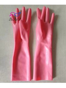 Fünf-Finger-Handschuhe Latex Schöne Handschuhe Natürliche Fäustlinge Sexy Fetisch Braun Lila Blau Grün Weiß Krankenschwester Muti-Farben Orange 231117