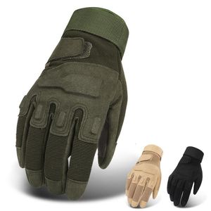 Guantes de cinco dedos Ejército táctico militar Airsoft Hombres Fuerzas especiales Equipo de tiro al aire libre Caza de paintball Medio lleno 221111