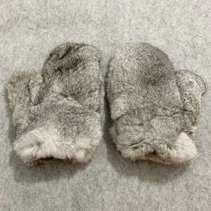 Cinq doigts gants vendre hommes hiver chaud véritable véritable gant de fourrure de lapin mode unisexe réel gants de fourrure de lapin russe femmes mitaines de fourrure 231115