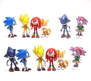 Cinq nuits à Freddy's Doll Mut Manga Collection Figurines PVC FAF Figure Figures sonores Modèles 6 PCS 5/7 / 12CM Collectez les statues Kawss Figurines Sonic The Hedgehog Toy