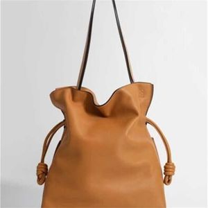 Sac Flamencos Loewwes Épaule Cuir Véritable 7a Grand Flamenco Warm Desert Cuir De Veau Nappa