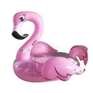 Flamingo Colchón Piscina Flotadores 150 cm flamenco rosa Anillo de asiento Fiesta de agua Tumbona Silla Inflable isla Alkingline