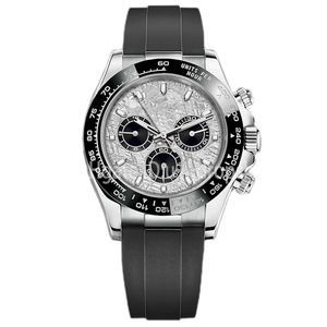 Montres de luxe pour hommes verre saphir 40MM en acier inoxydable mouvement automatique mécanique cadran bleu ciel montre-bracelet étanche super lumineuse livraison directe