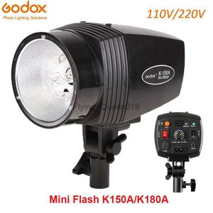 Têtes de flash GODOX K150A 150Ws K180A 180WS Portable Mini Studio Éclairage Galerie de photos 110V / 220V Strobe YQ231005