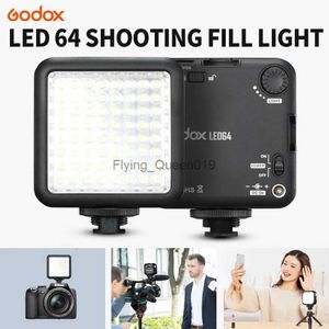 Têtes de flash Godox LED-64 lumière multi-lumière combinaison libre lampe vidéo pour appareil photo numérique caméscope DSRL DV YQ231005