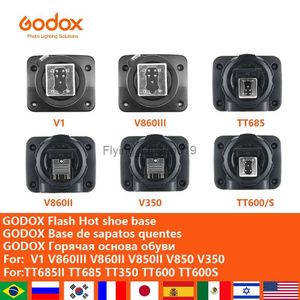Cabezales de flash Godox TT600S V860III Flash Zapata Reemplazar accesorios compatibles Speedlite V1 V860II V850III V350S TT685 TT685II TT350 TT600S YQ231003