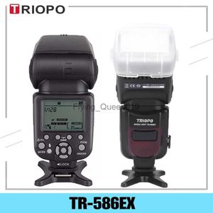 Têtes de flash Triopo TR-586EX TTL Flash sans fil Speedlite Photo pour 450D 60D 80D Caméra Speed Light comme YONGNUO YN-568EX II YQ231003