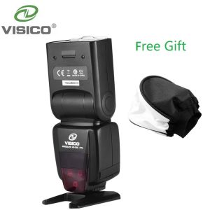 Flashs Visico VS765 2.4g Wireless I TTL Flash Speedlite 1/8000S Sync avec une chaussure chaude pour la caméra DSLR Nikon D600 D5300 D800 D600 D700 D90