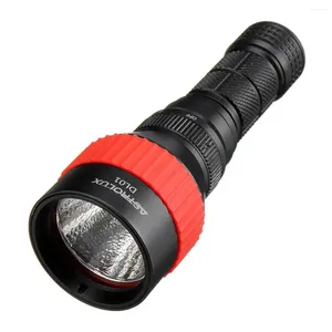 Taschenlampen Taschenlampen Astrolux DL01 XHP50.2 LED 2230LM 322M Unterwasser 6500K Professionelles Tauchlicht Magnetschalter Pografiefüllung