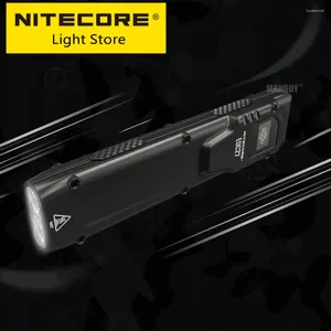 Lampes de poche Torches Original NITECORE EDC27 Ultra mince haute Performance EDC lampe de poche 3000 LMs avec batterie Li-ion 1700 mAh USB-C