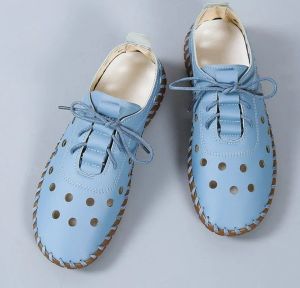 Zapatos de oxford pisos de alta calidad oxford para mujeres mocasines de cuero barato madre cómoda ocio verano zapatos diarios