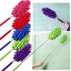 Flexible Dusters Dust Remover Portable Long Handle Extendable Cleaning Duster for Home Bedroom Car Tool WLL718