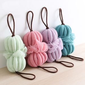 Flower Mesh Shoulder Scrubber Long Bath Sponge Body Back Bath Shower Exfoliate Strap Shower Body Wash Brush Health Cleaning