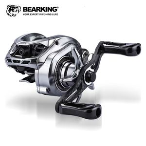 Moulinets de pêche à la mouche2 BEARKING marque Zeus série 9BB 135g système de traînée légère 4Kg puissance maximale fibre de carbone 71 1 moulinet Baitcasting à rapport de vitesse élevé 230907