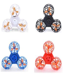 Flying Spinner Gyroscop Stress Relief Gift For Autism Anxiété Kids Tiny Toy Automatic Rotation Pringertip Gyro USB Charging4227841