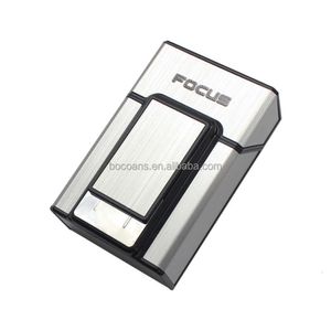 Focus Yh Aluminium ALLIAGE Cigarette Cigarette Tungstten Wighter Light Charges Cigarette Lighter peut contenir des cigarettes