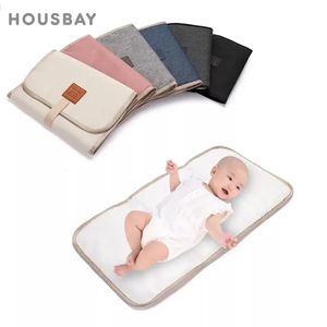 Foldable Diaper Changing Pad 60*30Cm born Portable Baby Changing Mat Nappy Waterproof Durable Nylon Baby Diaper Sheet 231227