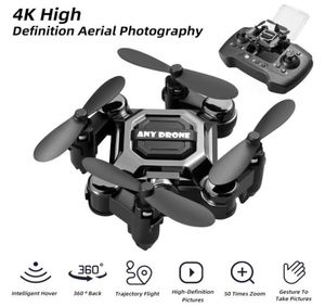 Pliage de rangement drone 50x zoom 4k mini-quadcoptère professional avec caméra small UAV Aerial Pographie HD drones Smart Hover Long STA2225383