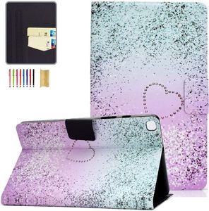 Folio Slimshell pour Samsung Galaxy Tab A 8.0 Coque SM-T290/SM-T295/SM-T297 Modèle, Cuir PU Multiples Angles de Vue Stand Cover Case pour Samsung 8.0 Pouces T290 Sable