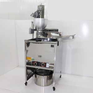 Freidora de gas de la máquina del fabricante del buñuelo de la formación automática vertical del procesamiento de alimentos