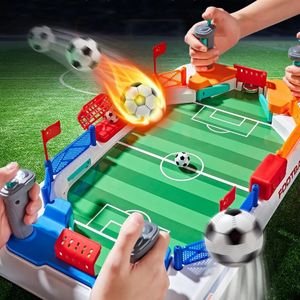 Foosball Explosive Soccer Children's Toy Billiards Double Stage Parent-Child Interactive Educational Board Game Board Game Party Gift 231018
