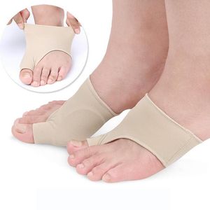 Tela de cuidado de los pies Gel Bunion Pads Pads Protectores Mangas Escudo Anti-fricción Toe Big Toe Juntas Hallux Valgus Corrector Calcetines suaves