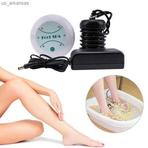Massage des pieds Detox Machine Foot Spa Ion Cleanse Foot Massager Ionic Aqua Cell Spa Machine Detox Foot Bath Arrays Aqua Spa Health L230523
