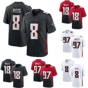 Maillot de football personnalisé 17 Olamide Zaccheaus 12 KhaDarel Hodge 5 Drake Londres 8 Kyle Pitts97 Grady Jarrett 1 Marcus Mariota 7 Bijan Robinson