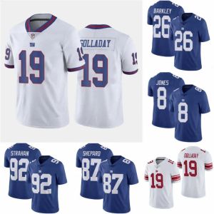 Jerseys de football hommes femmes jeunes New YorkgiansJersey 5 Kayvon Thibodeaux 73 Evan Neal 26 Saquon Barkley 10 Eli Manning 8 Daniel Jones 1