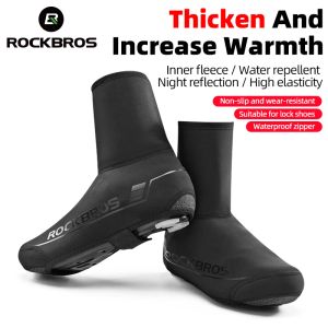 Chaussures rockbros hiver imperméable à vélo à vélo de chaussures