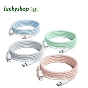 PD 20W Colors Braid USB-C Fast Charging Cable For Samsung Xiaomi Huawei