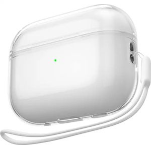 Para Airpods Pro Accesorios para auriculares Nueva funda protectora Apple Airpod Pro 2 Juego de auriculares Bluetooth PC blanco Protector de auriculares con carcasa dura