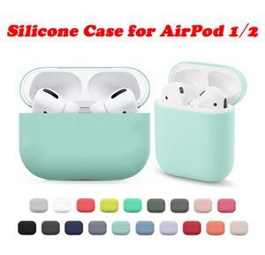 Cojines de silicona suave para auriculares compatibles con AirPods 1 2 Pro 3 funda protectora para auriculares con llavero para mujeres y hombres