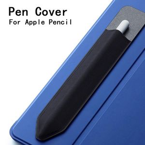 Pour Apple Pencil Pen Cover Haute Qualité Sticky Back Stick Pen Case 35 * 185mm Pen Cover DHL Livraison Gratuite