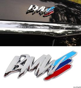 Para BMW m3 m5 1 3 4 5 series x1 x3 x5 M estilo de coche China neto guardabarros modificado logotipo lateral pegatina de coche accesorios de decoración 4807484