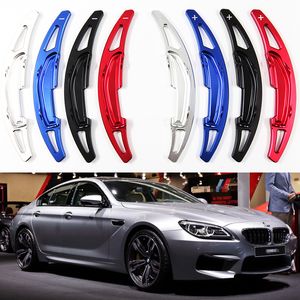 For BMW M5 14-17 M6 13-18 2pcs Alloy Add-On Steering Wheel DSG Paddle Shifters Extension Car-styling